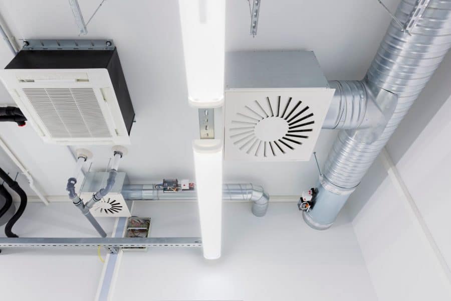 a residential HVAC system