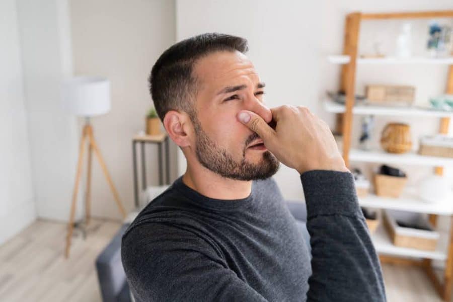 Why does my air conditioning smell musty?